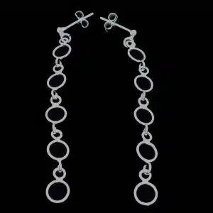 Long dangle earrings