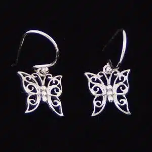 Drop Butterfly Earring