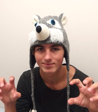 Fox-wool-animal-hat