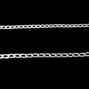 Long Curb Chain Sterling silver 92.5