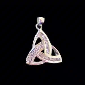 Silver Celtic necklace