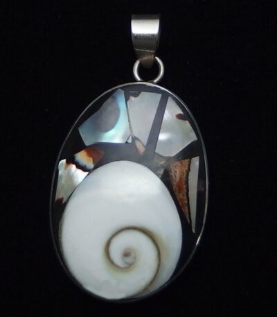 Big Shiva shell necklace