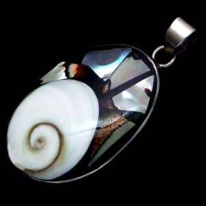 Big Shiva shell necklace