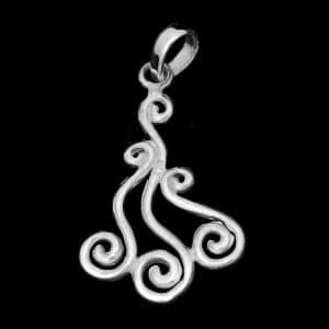 Spiral pendant necklace NZ