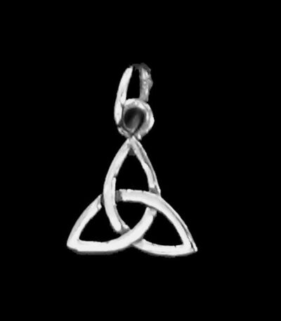 Silver Celtic necklace