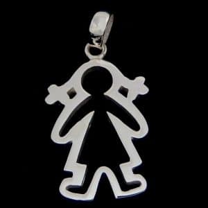 Silver Girl necklace
