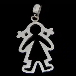 Silver Girl necklace