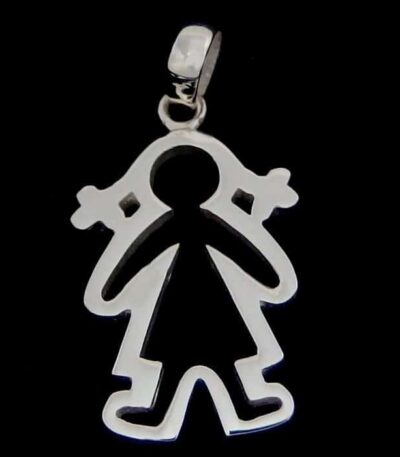 Silver Girl necklace