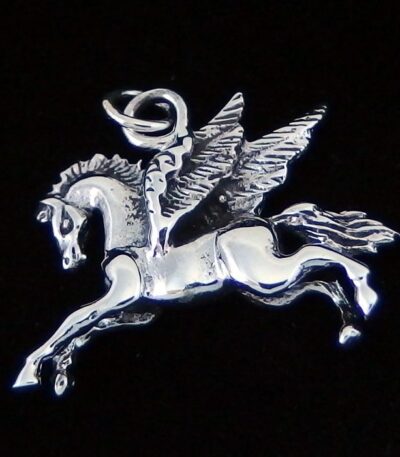 Flying horse Pegasus necklace|
