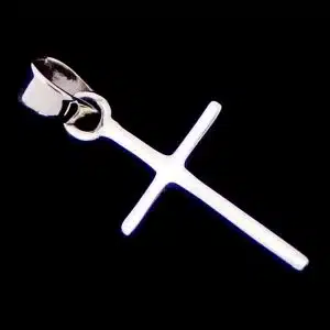 Sterling silver cross necklace