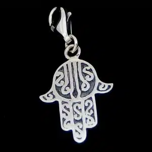 Hand bracelet charm