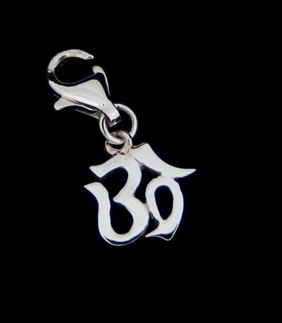 Sterling silver OM charm