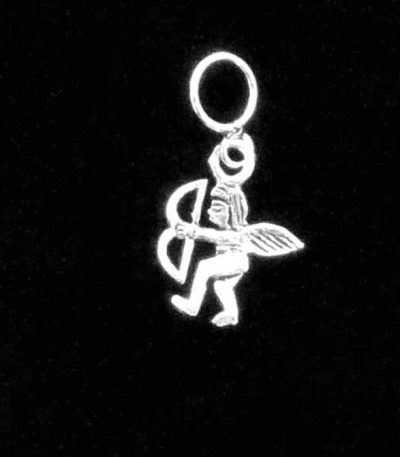 Silver bracelet charms
