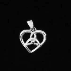 Silver Celtic Charmed Necklace