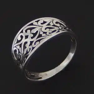 Real Silver Filigree Rings NZ
