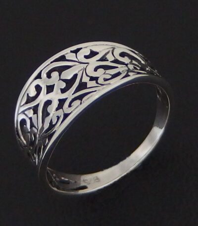 Real Silver Filigree Rings NZ