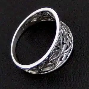 Real Silver Filigree Rings NZ