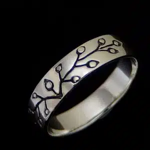 Silver Stacker ring