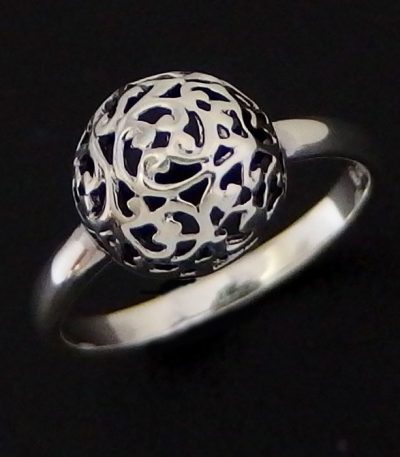 Silver filigree ring NZ