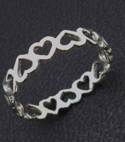 Silver Heart ring NZ