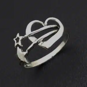 Star Heart Ring