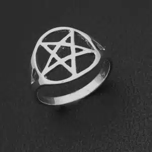 Pentacle Star Ring-wicca