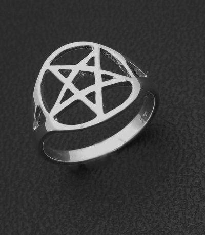 Pentacle Star Ring-wicca