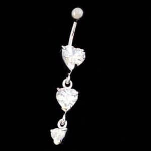 Dangle belly jewellery