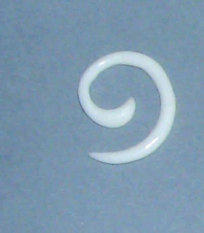 Spiral Bone Ear Stretcher