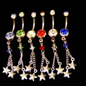 dangle belly bar NZ