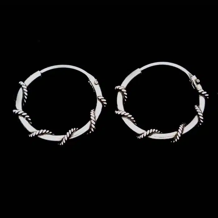Twist Hoop Earring Wire Twist sleep