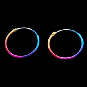 Rainbow sleeper earrings