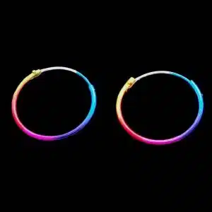 Rainbow sleeper earrings