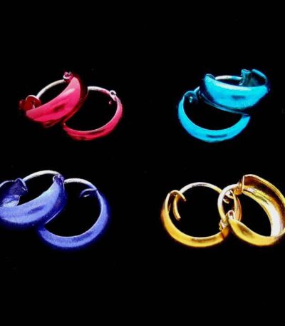 Colour Hoop Earring