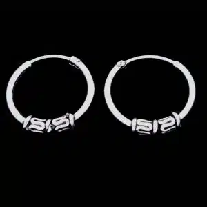 Silver sleeper earrings NZ