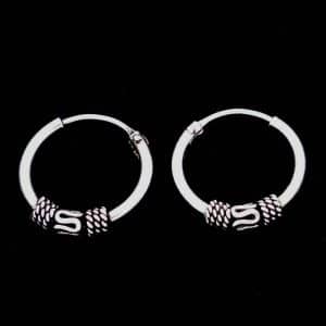 Bali style hoops
