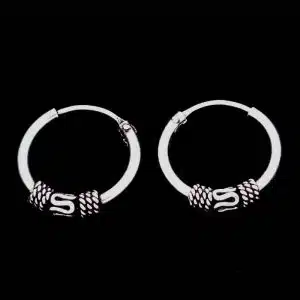 Bali style hoops