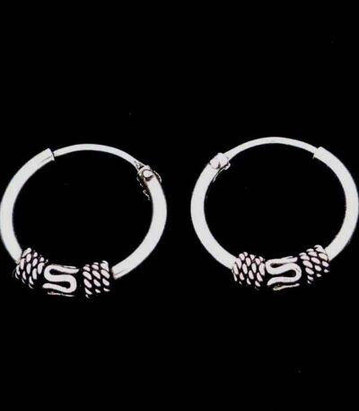 Bali style hoops