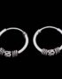 Bali style hoops