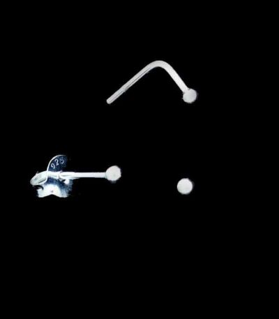 Plain Ball stud earrings