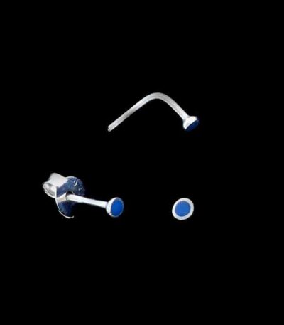 Nose stud plain colours