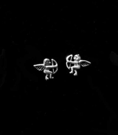 Cupid angel earring studs