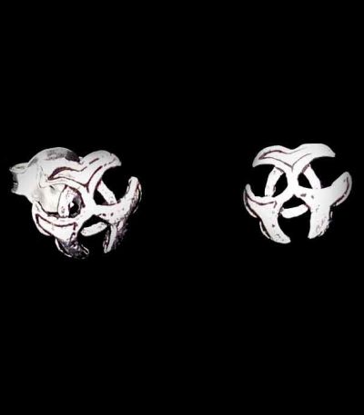 Sterling silver Celtic Stud Earrings