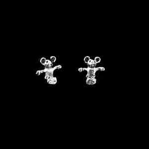 Silver Girls Stud earrings