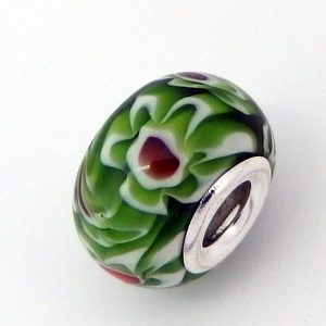 Green bracelet bead