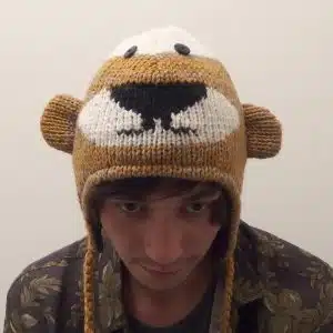 Wool bear hat NZ