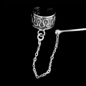 Ear Cuff Earring with Chain