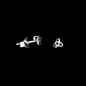 Trinity Celtic Stud Earring