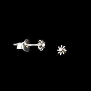 Silver Flower Nose Stud earrings NZ