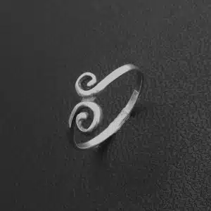 Sterling Silver Spirals Ring